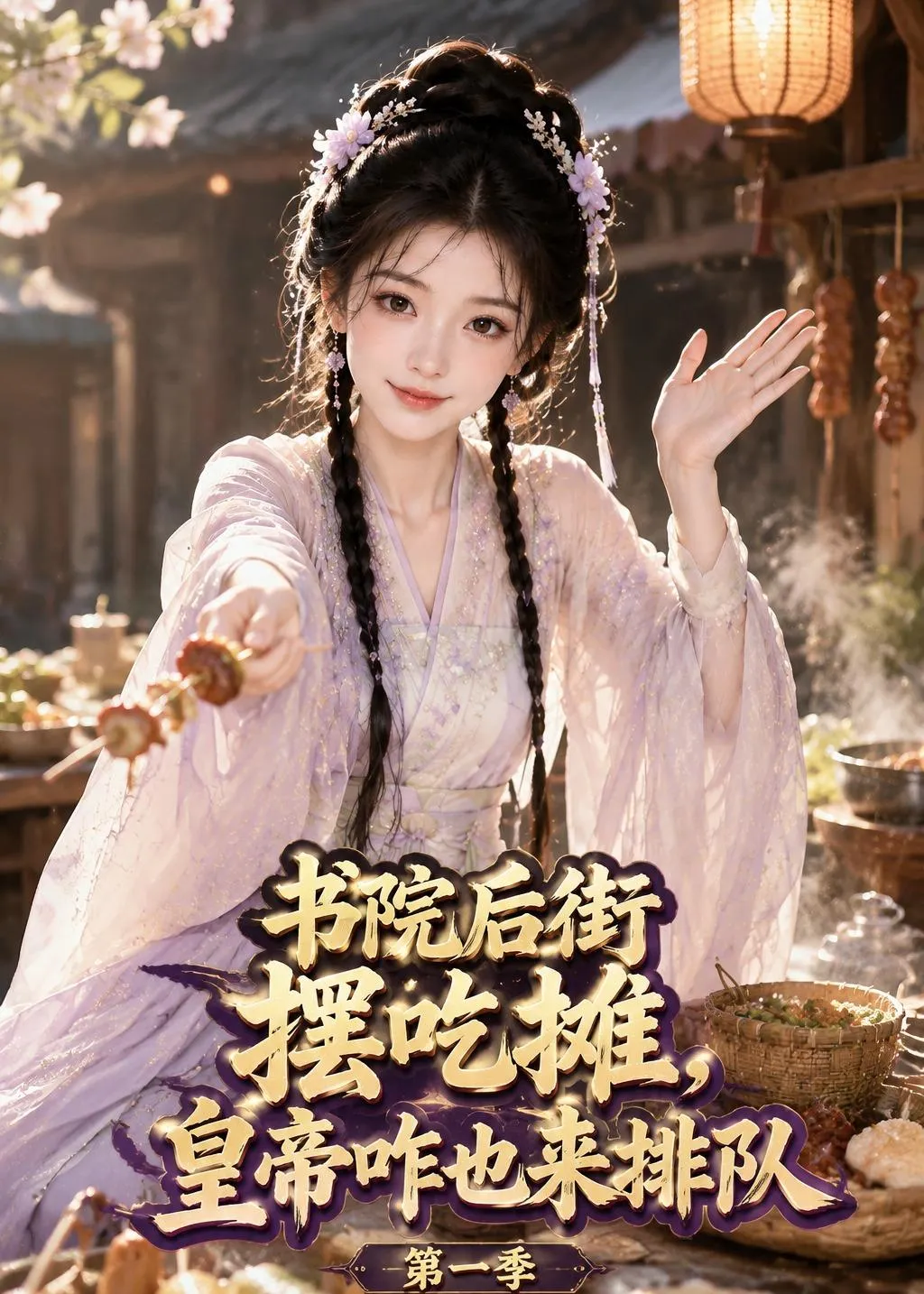 书院后街摆吃摊，皇帝咋也来排队第一季
