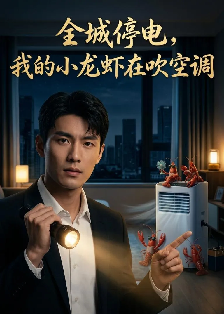 全城停电，我的小龙虾在吹空调
