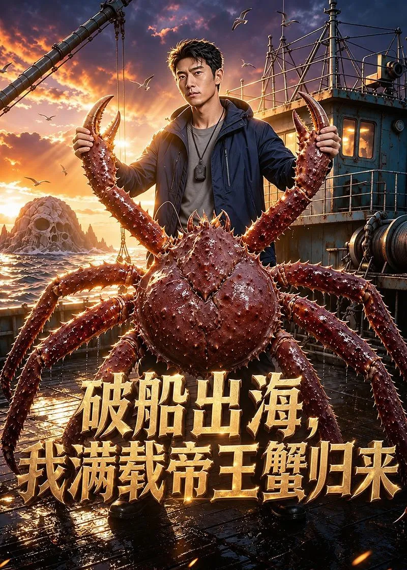 破船出海，我满载帝王蟹归来