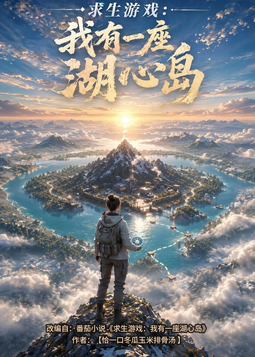 求生游戏，我有一座湖心岛