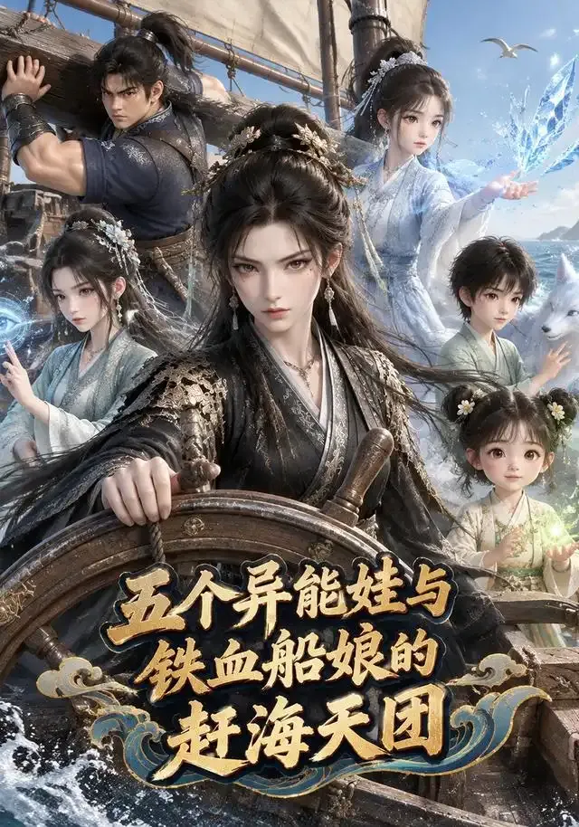 五个异能娃与铁血船娘的赶海天团