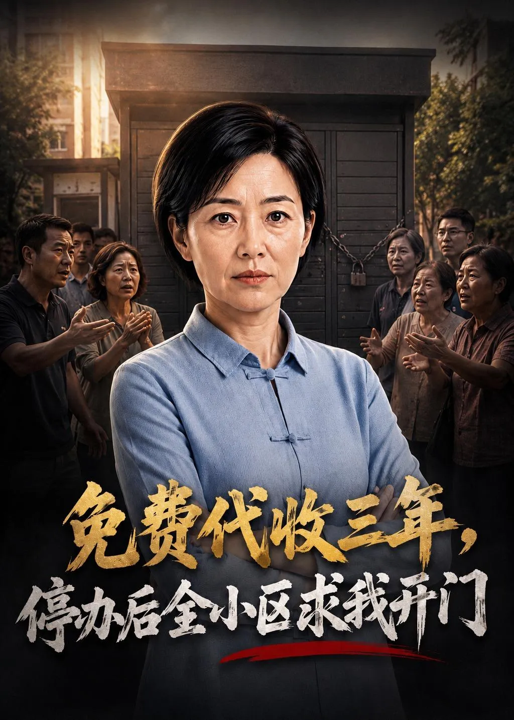 免费代收三年，停办后全小区求我开门