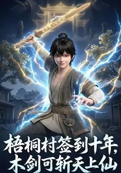 梧桐村签到十年，木剑可斩天上仙